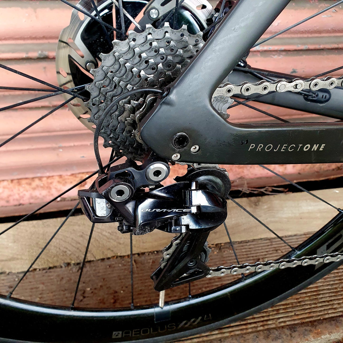Trek Madone SLR Project One Dura Ace R9170 Aero Carbon Disc Road Bike with PM - 58cm