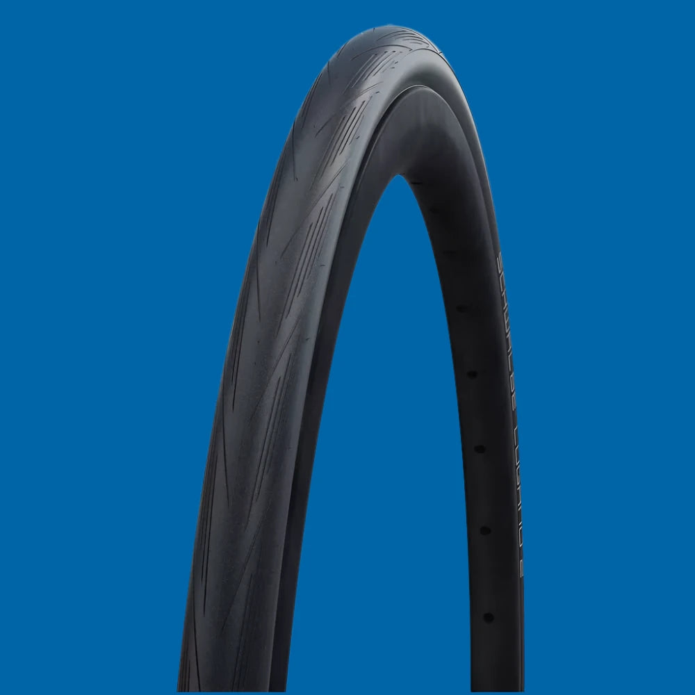 Schwalbe LUGANO 2 700 x 28c BLACK Slick Road Racing Bike Cycle TYRE Broximo Prestige Steeds