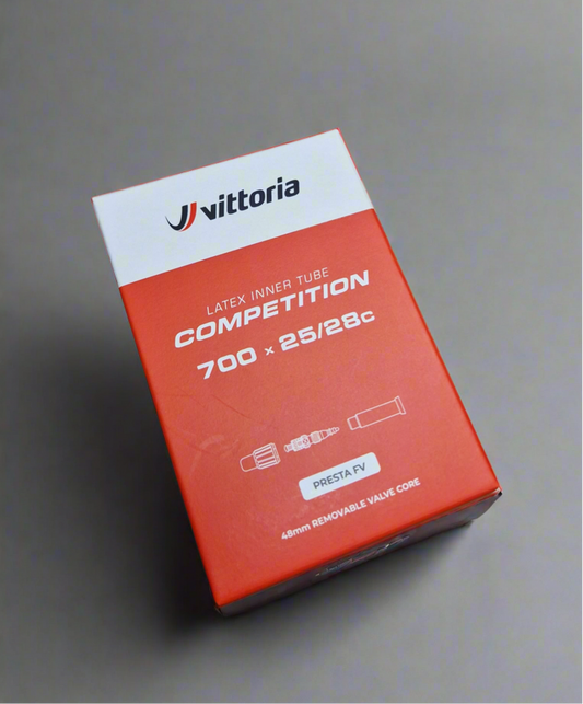 Vittoria Competition Latex Inner Tube RVC 48mm 25/28c Bicycle Inner Tube 85g