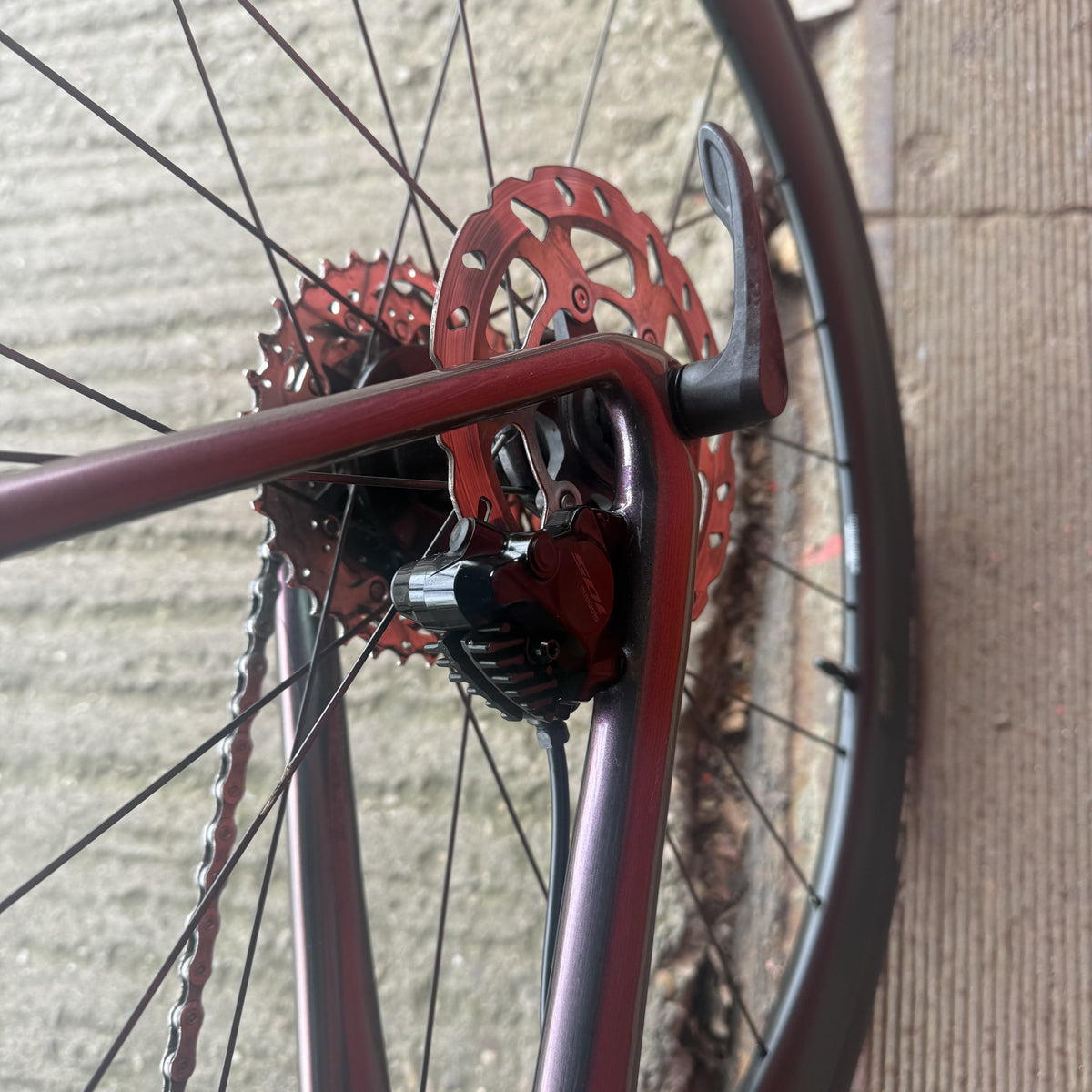 Giant TCR Advanced Pro Disc 1 Di2 Shimano 105 Carbon Road Bike XL 2024