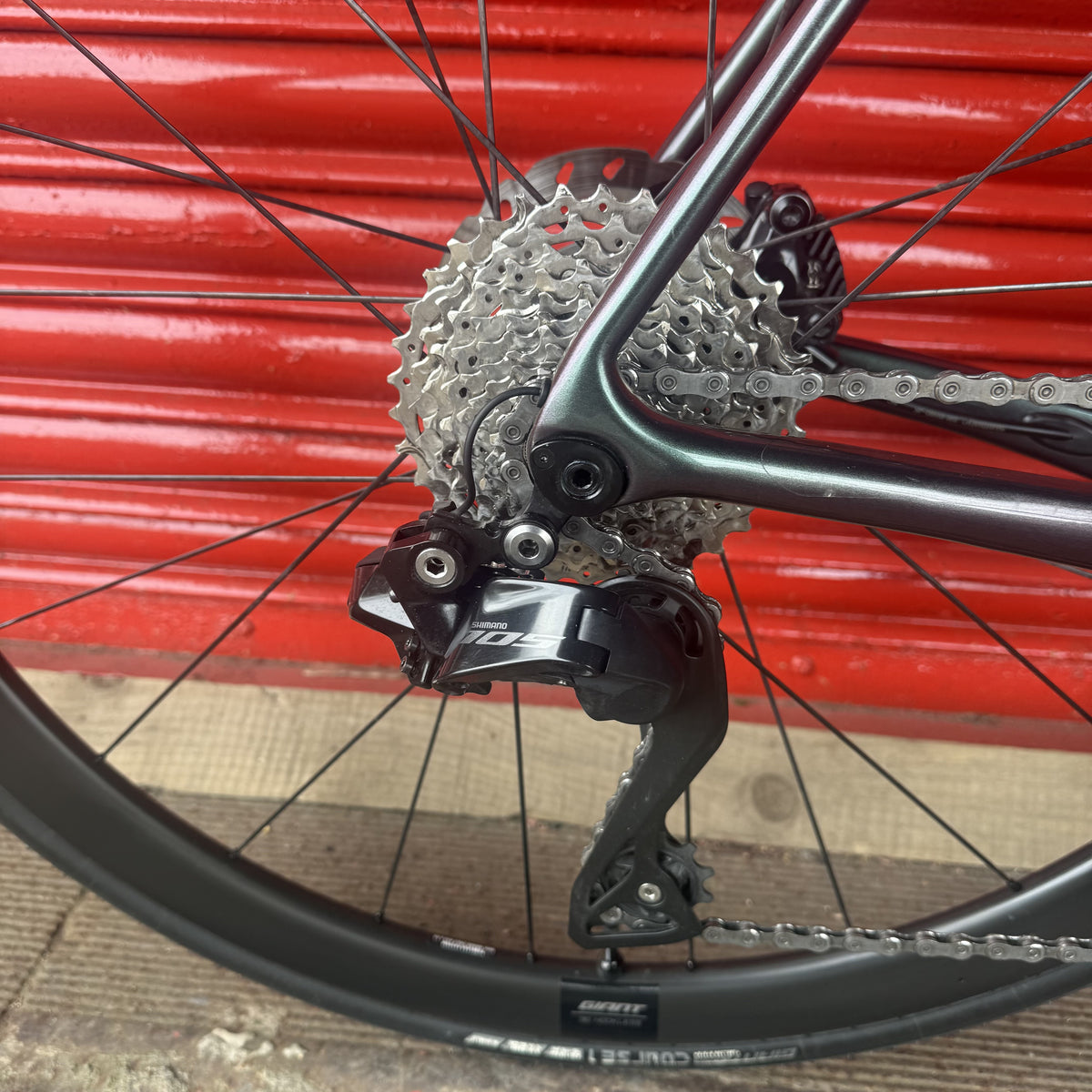 Giant TCR Advanced Pro Disc 1 Di2 Shimano 105 Carbon Road Bike XL 2024