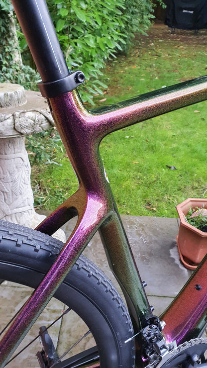Sunset Purple Cervelo Aspero Carbon GRX Gravel Race Bike 54cm