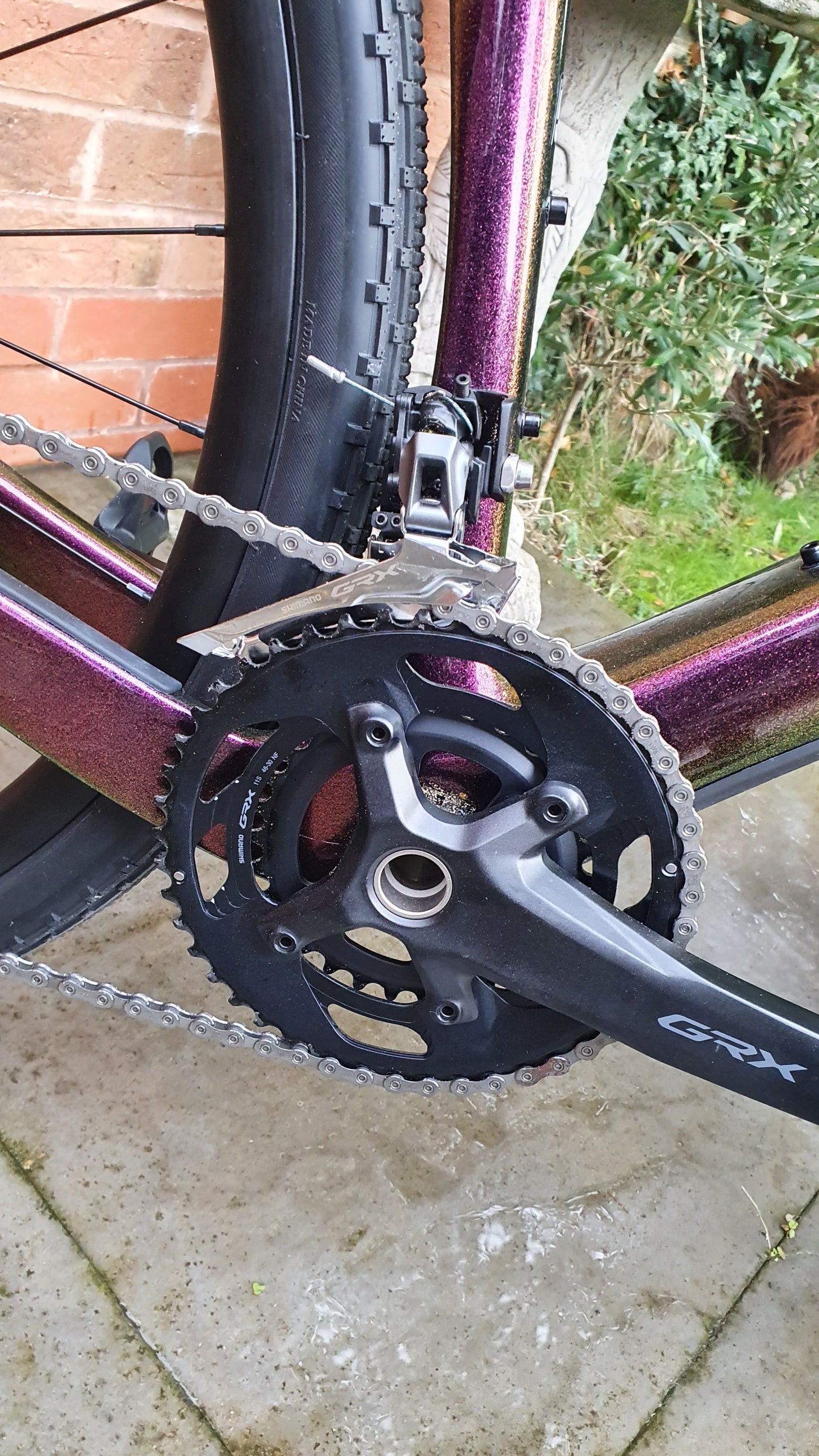 Sunset Purple Cervelo Aspero Carbon GRX Gravel Race Bike 54cm
