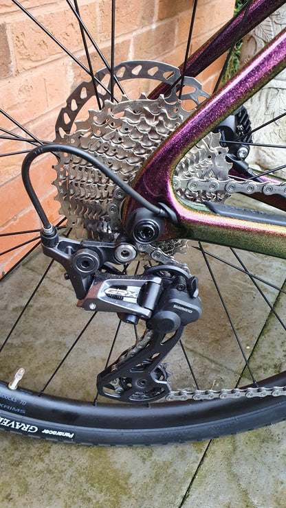 Sunset Purple Cervelo Aspero Carbon GRX Gravel Race Bike 54cm