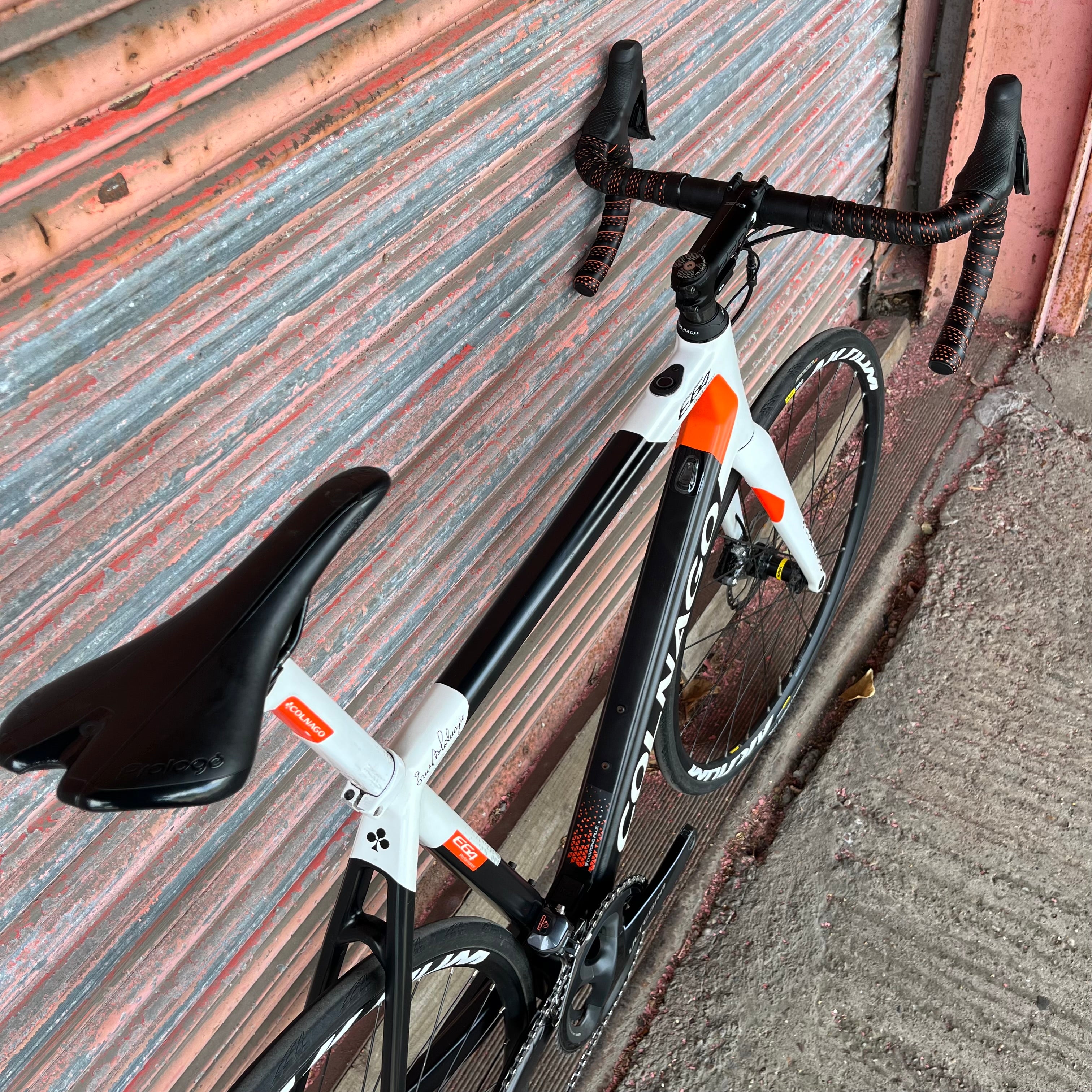 Colnago E64 Ultegra Di2 Carbon Disc Electric Road Bike - 55cm