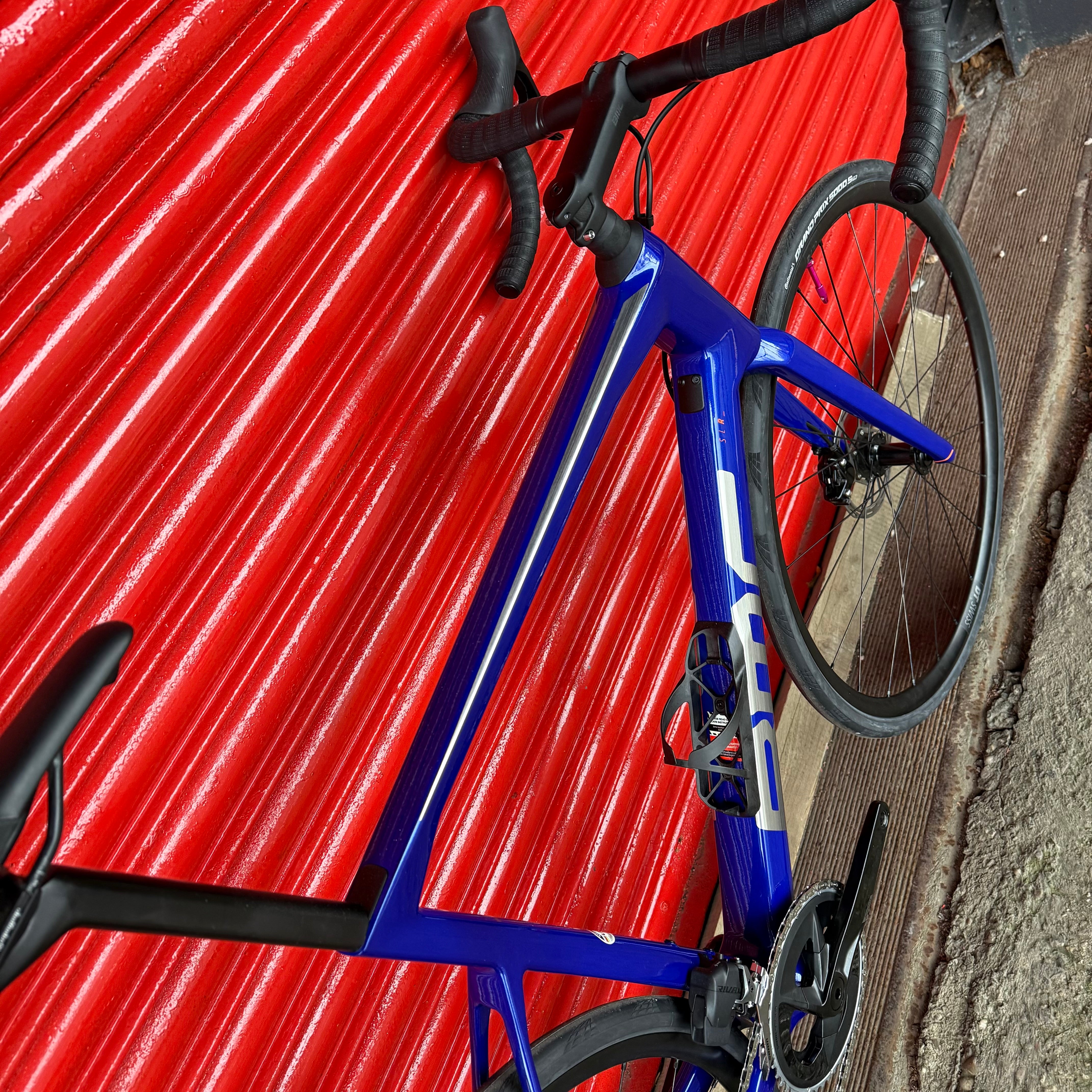 BMC TeamMachine SLR SRAM Rival AXS Carbon Disc Road Bike - 58cm