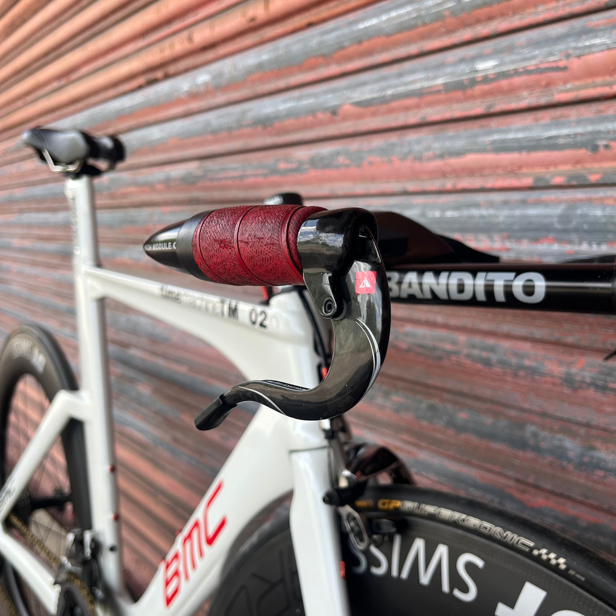 BMC TimeMachine TM02 SRAM RED Carbon Time Trial Triathlon Bike - 54cm