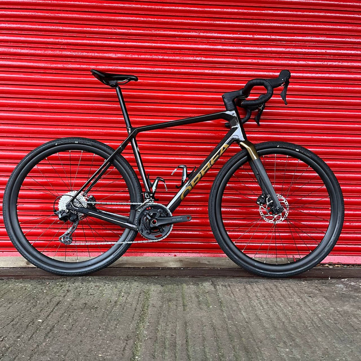 Orbea Terra M30 Team Cosmic Brown/Gold Gravel Cyclocross Carbon Disc Bike - L 57cm