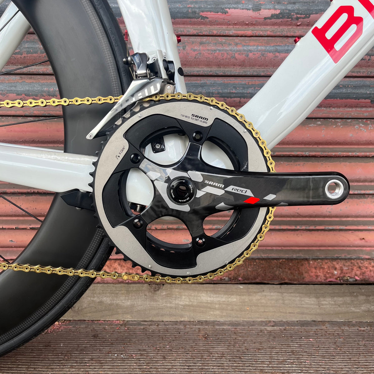 BMC TimeMachine TM02 SRAM RED Carbon Time Trial Triathlon Bike - 54cm