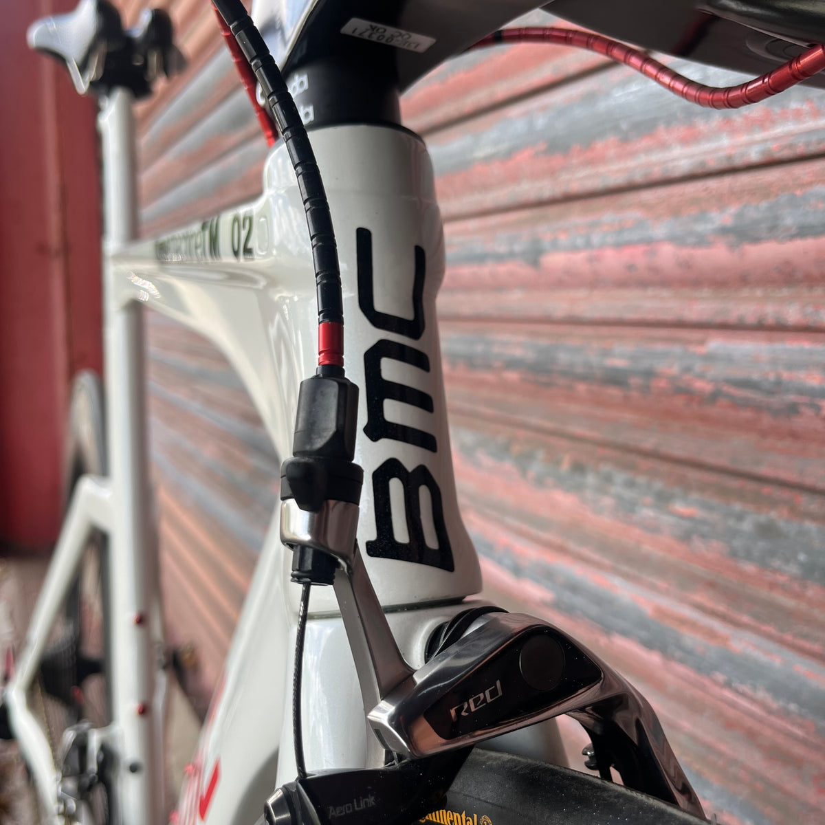 BMC TimeMachine TM02 SRAM RED Carbon Time Trial Triathlon Bike - 54cm