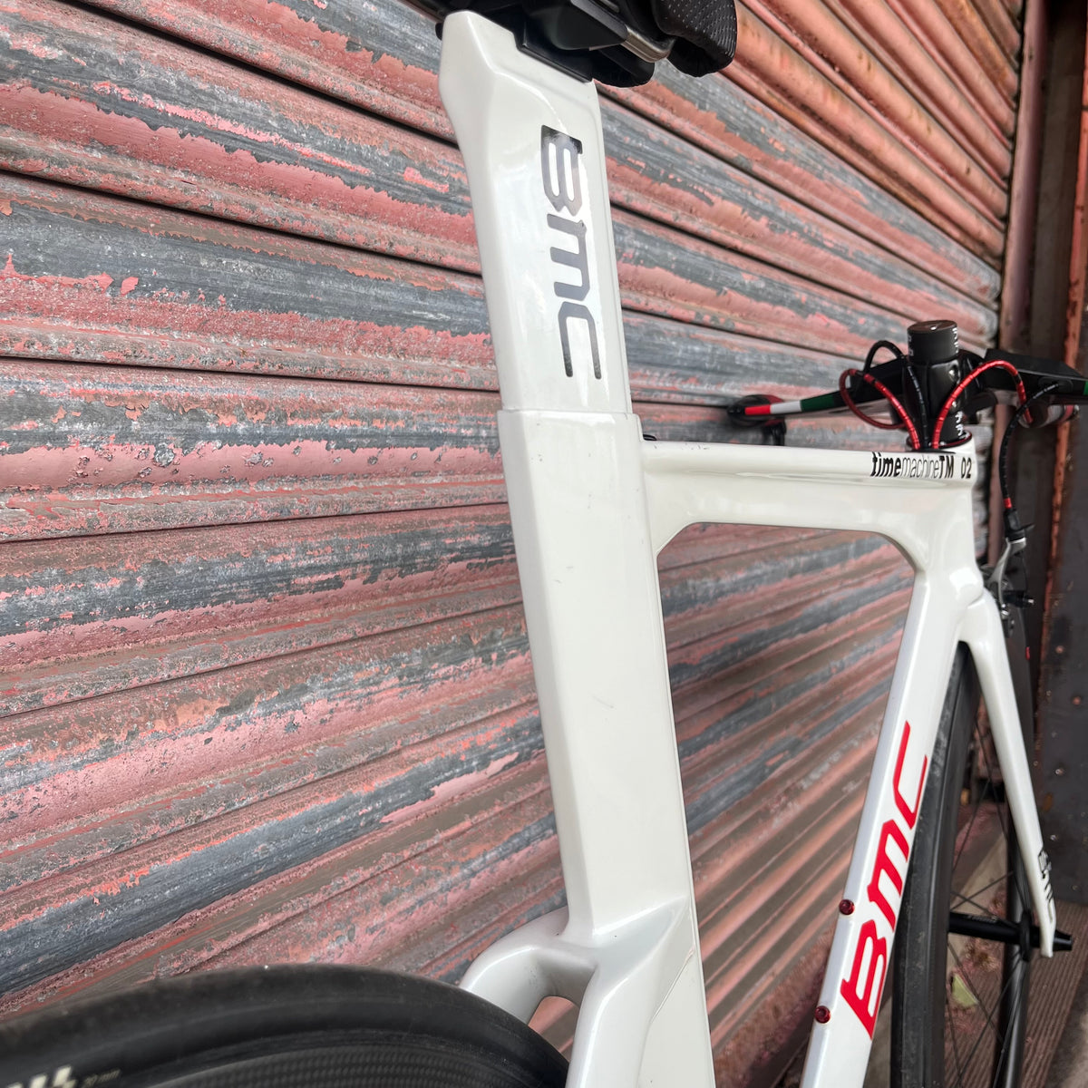 BMC TimeMachine TM02 SRAM RED Carbon Time Trial Triathlon Bike - 54cm
