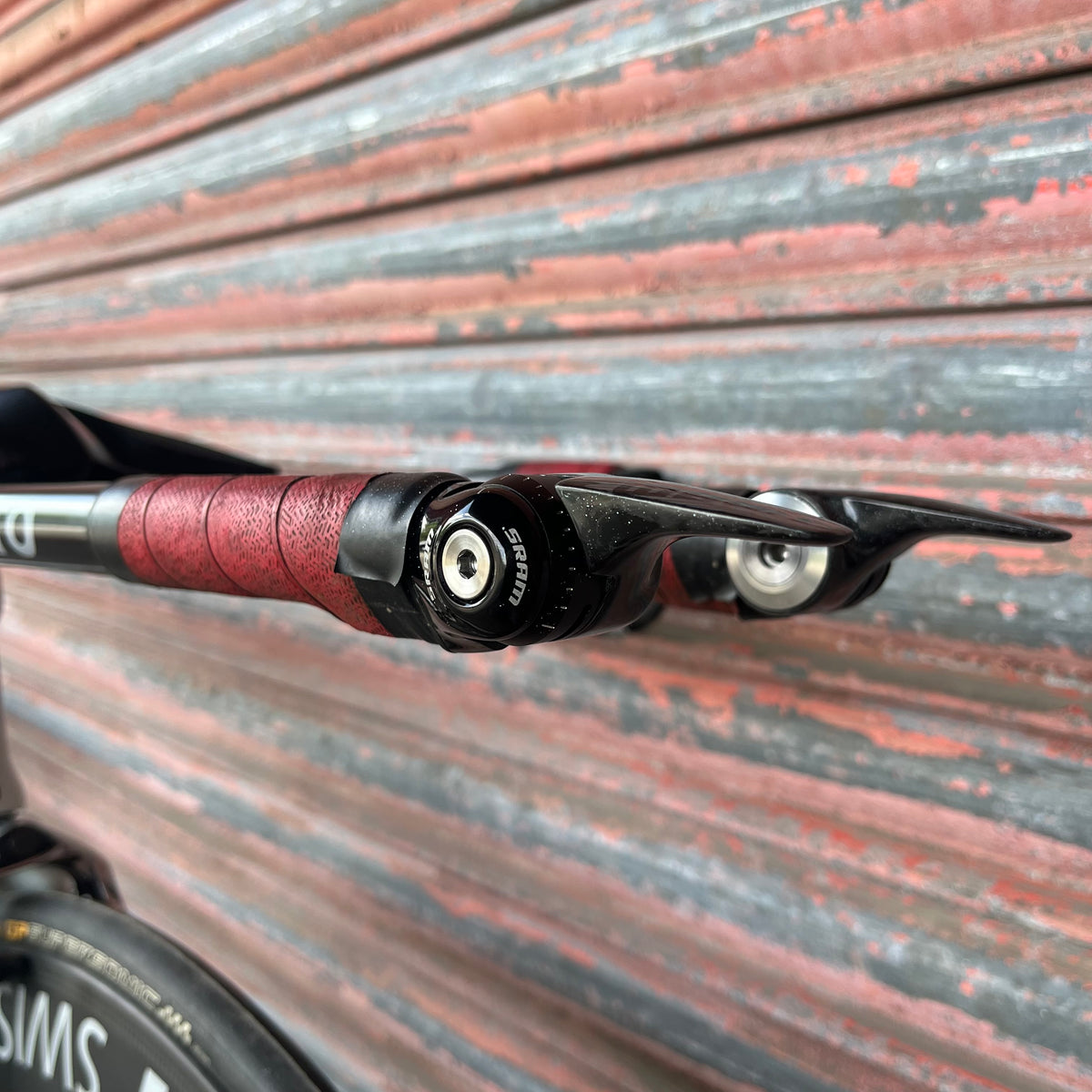 BMC TimeMachine TM02 SRAM RED Carbon Time Trial Triathlon Bike - 54cm