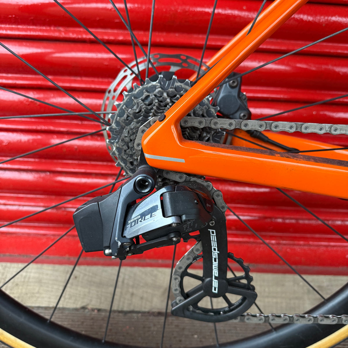 BMC TeamMachine SLR SRAM Force AXS Carbon Disc Road Bike - 54cm