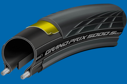Continental GP 5000S TR Tour De France TDF Tubeless Tube Road Bike Tyre 28C 28MM