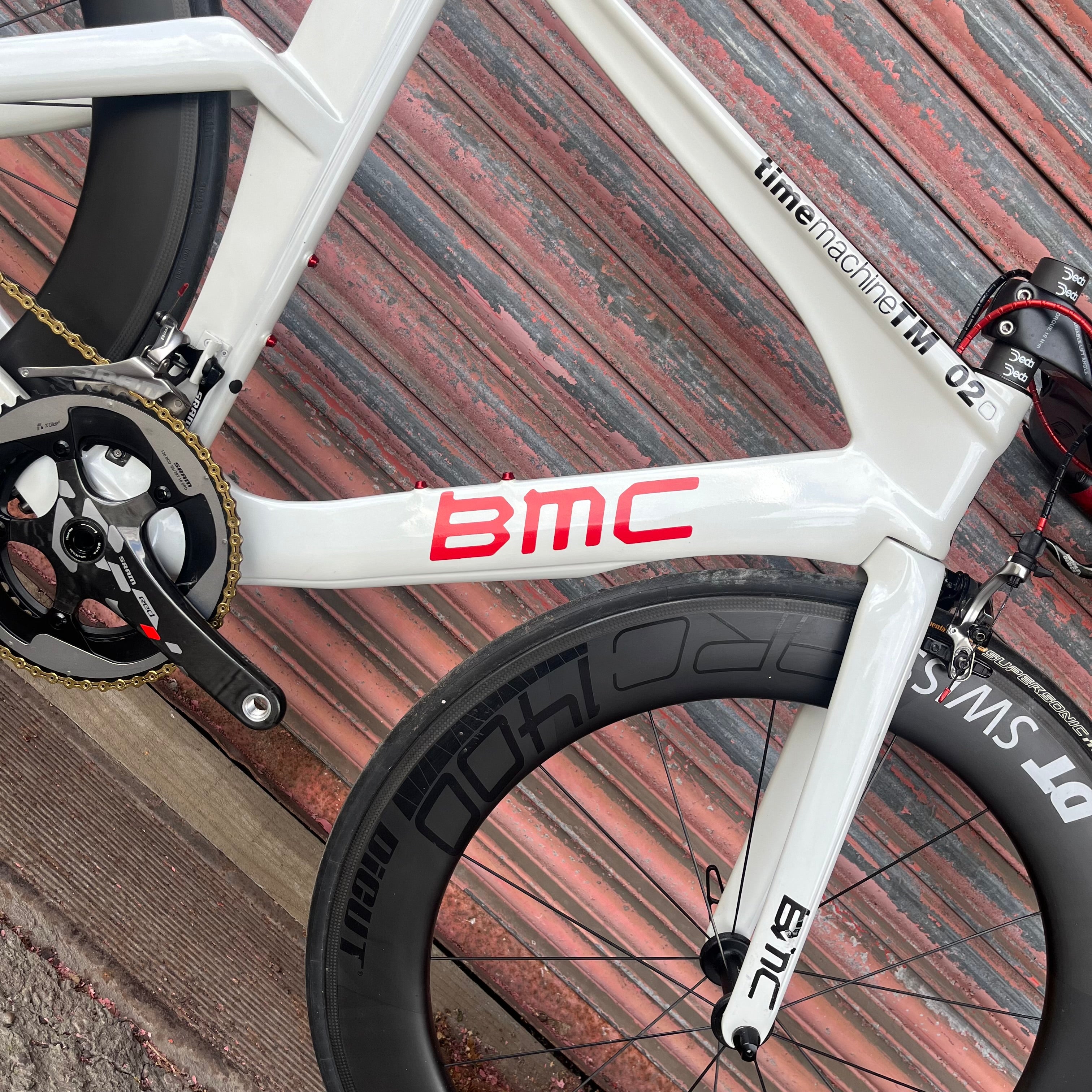 BMC TimeMachine TM02 SRAM RED Carbon Time Trial Triathlon Bike