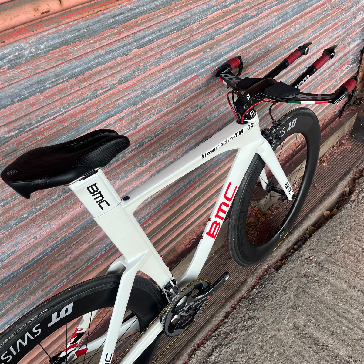 BMC TimeMachine TM02 SRAM RED Carbon Time Trial Triathlon Bike - 54cm