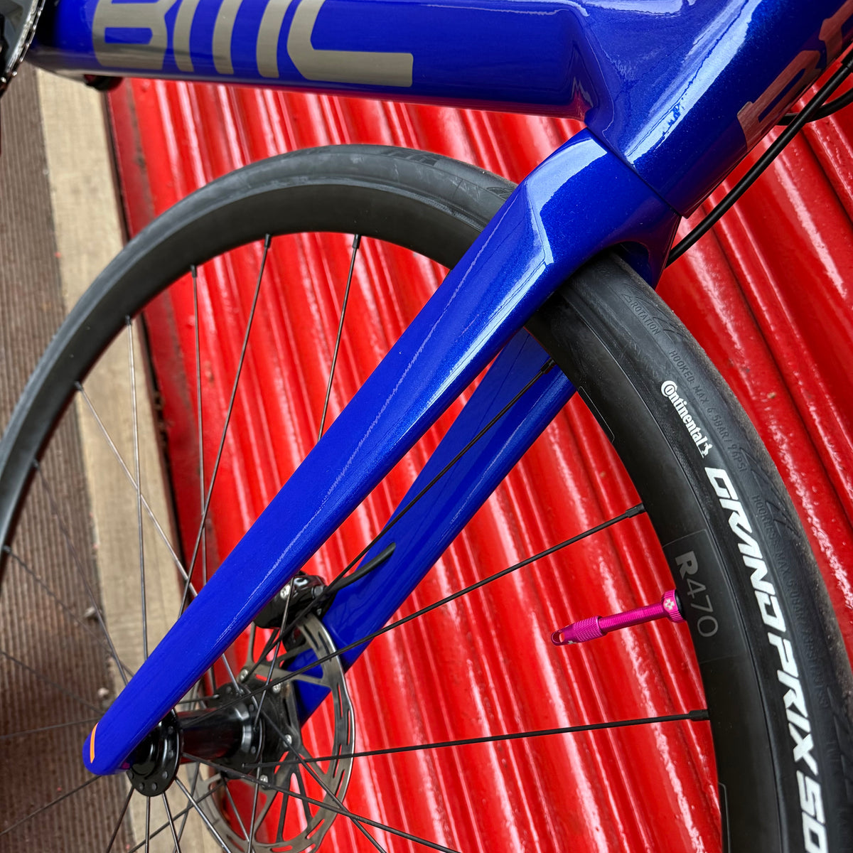BMC TeamMachine SLR SRAM Rival AXS Carbon Disc Road Bike - 58cm