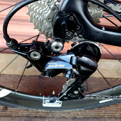 Planet X EC130E Shimano 105 Carbon Aero Road Bike FFWD F6R - Small 49cm